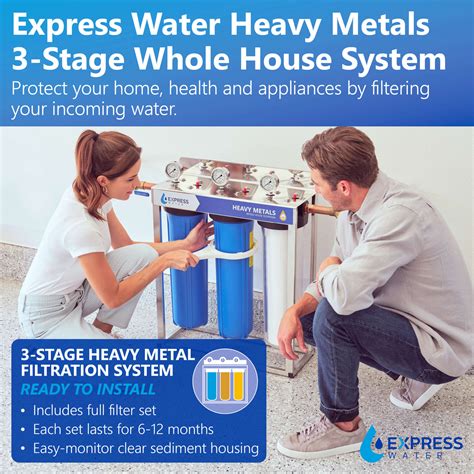 express water heavy metal whole house water filter|express water heavy metal wh300scks.